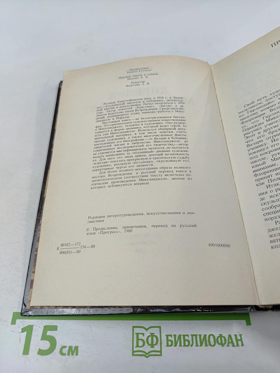 Дневник Микеланджело Неистового