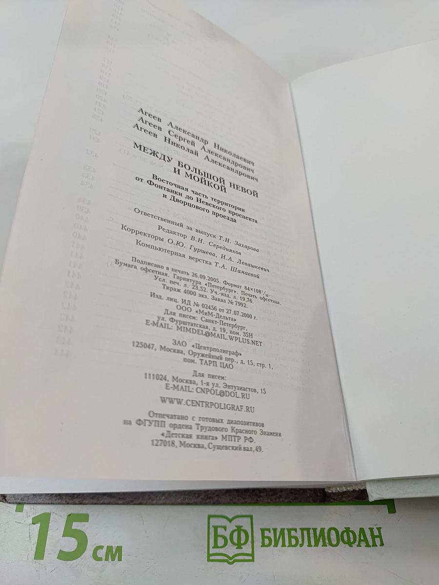 Путеводитель по Петербургу: Между Большой Невой и Мойкой