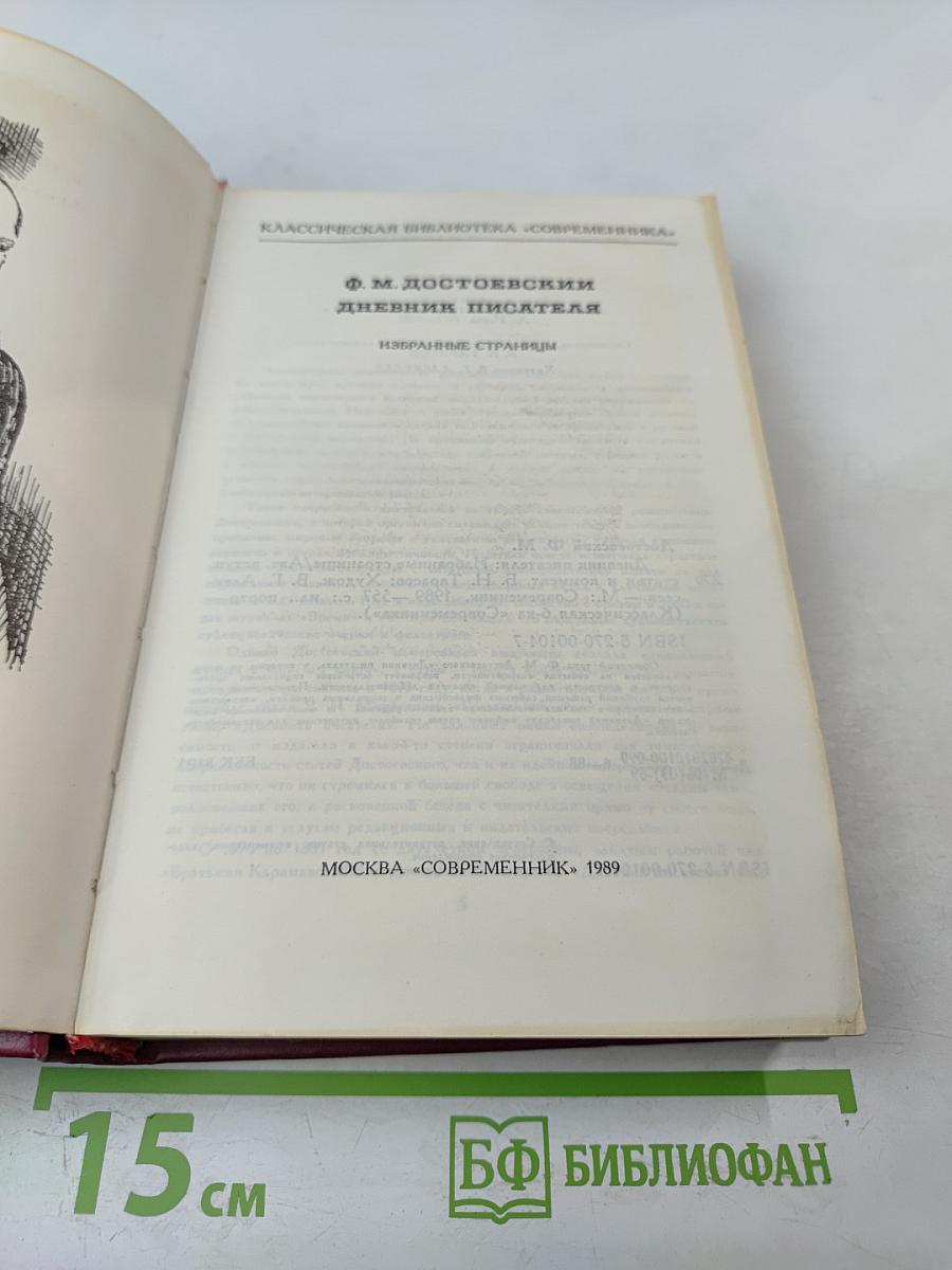 Дневник писателя. Избранные страницы