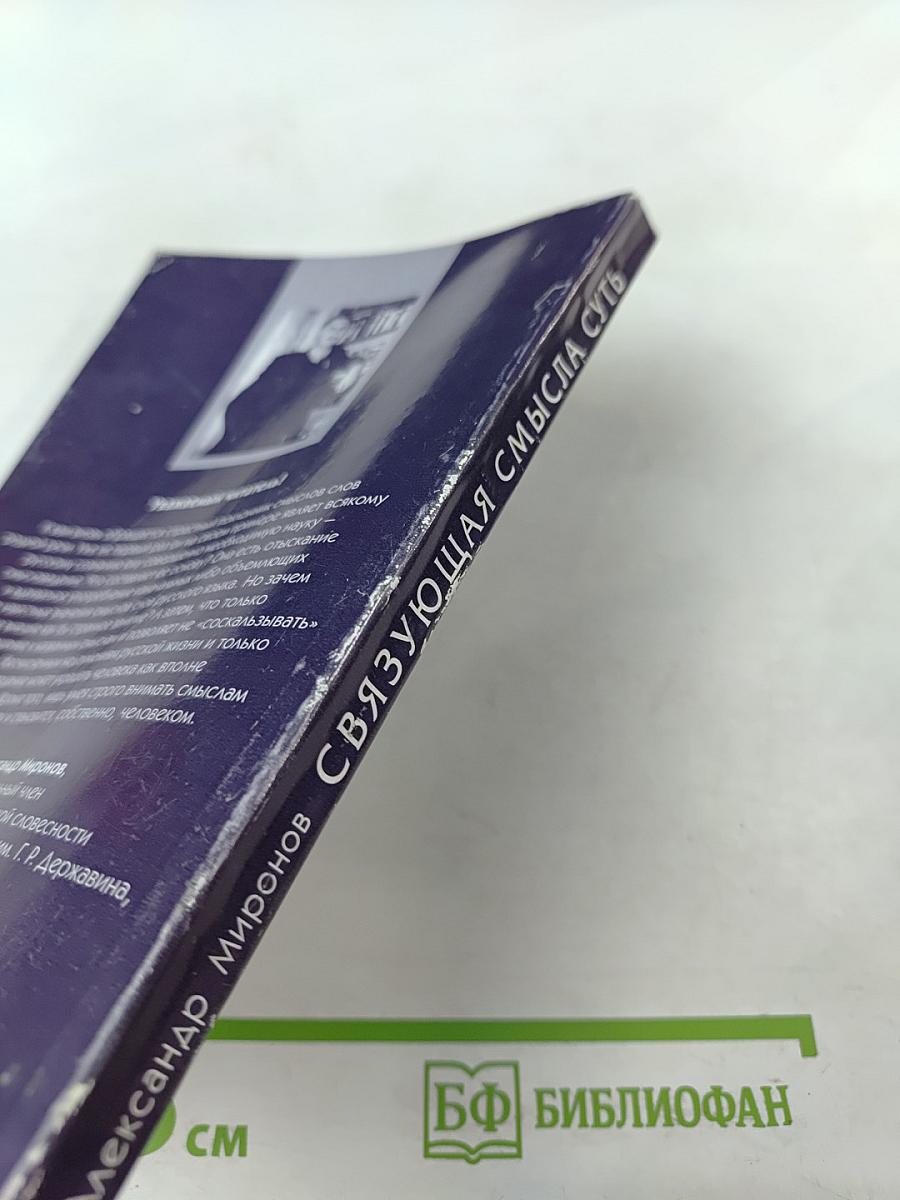 Связующая смысла суть