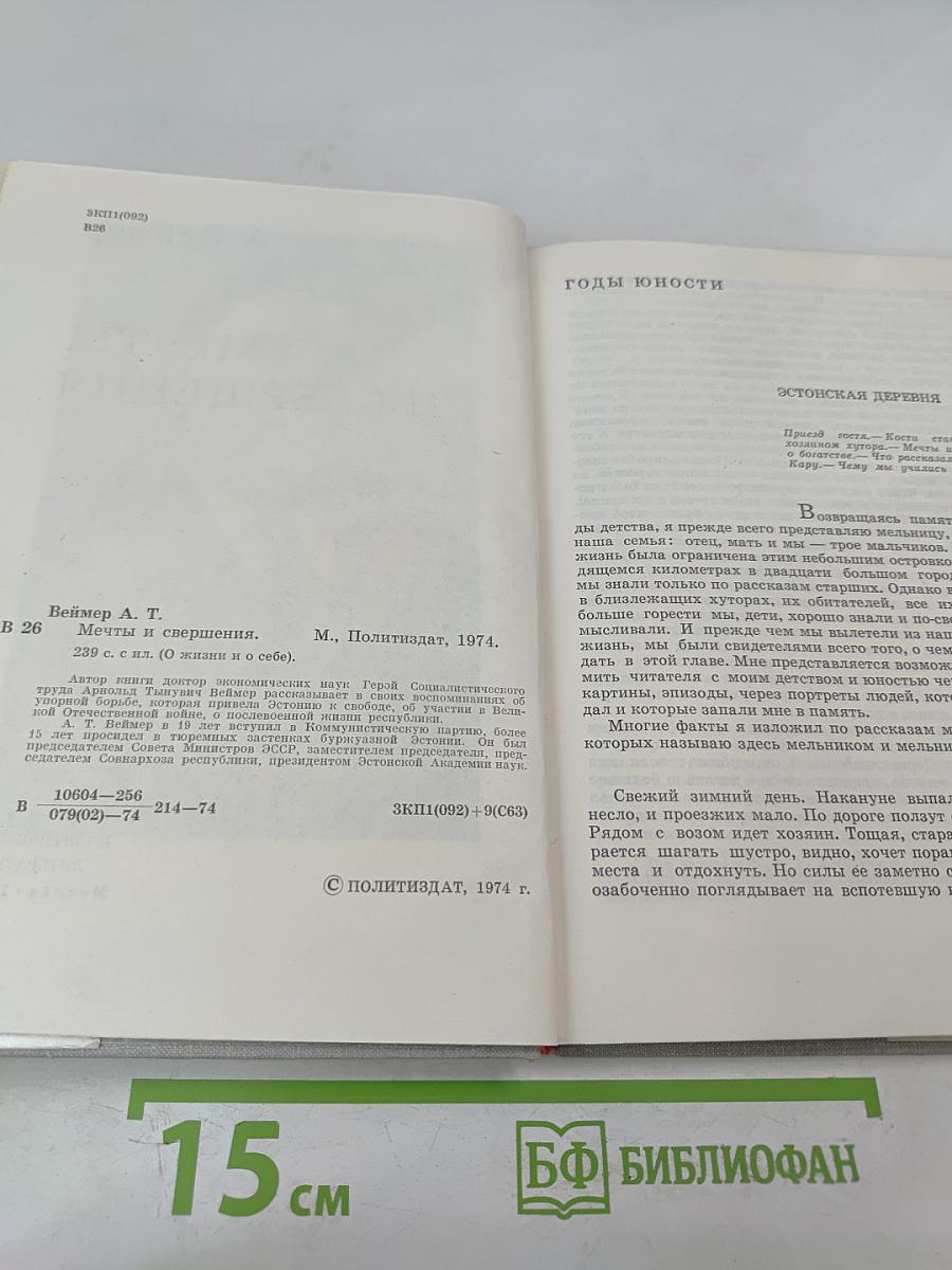 Мечты и свершения