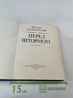 Перед штормом
