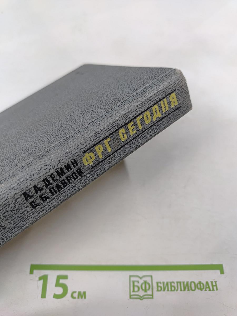ФРГ Сегодня: Некоторые актуальные проблемы экономики, политики и культуры