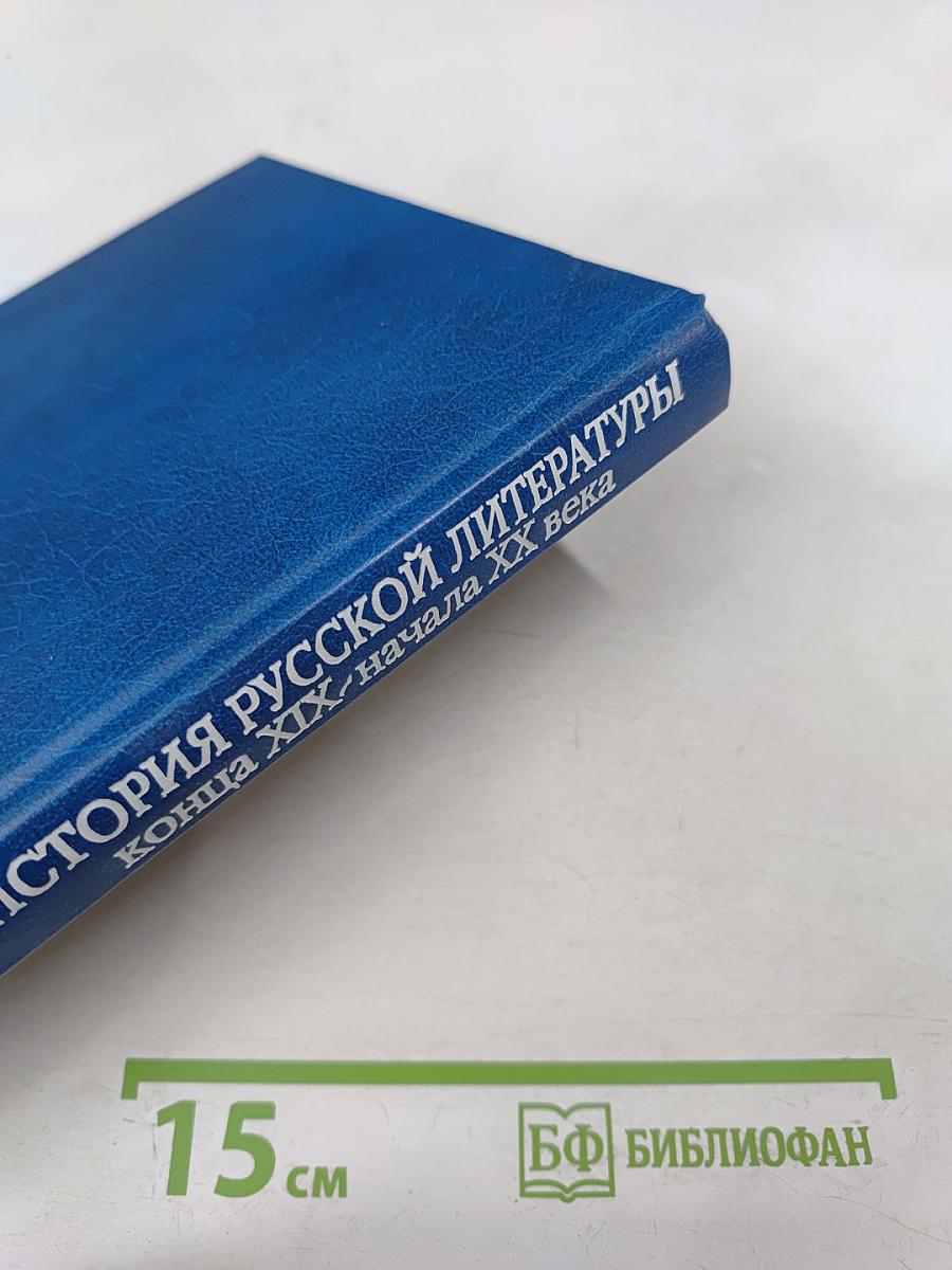 История русской литературы конца XIX - начала XX века