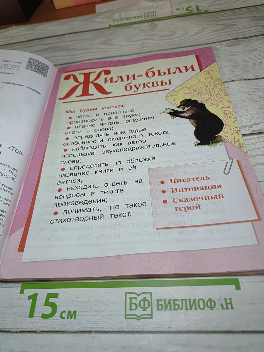 Литературное чтение. 1 класс. Часть 1