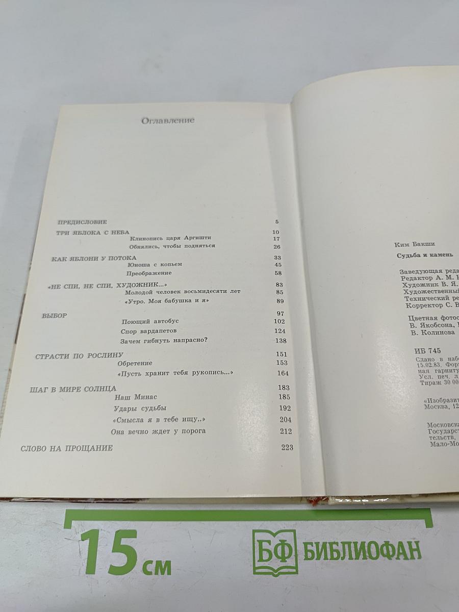 Судьба и камень