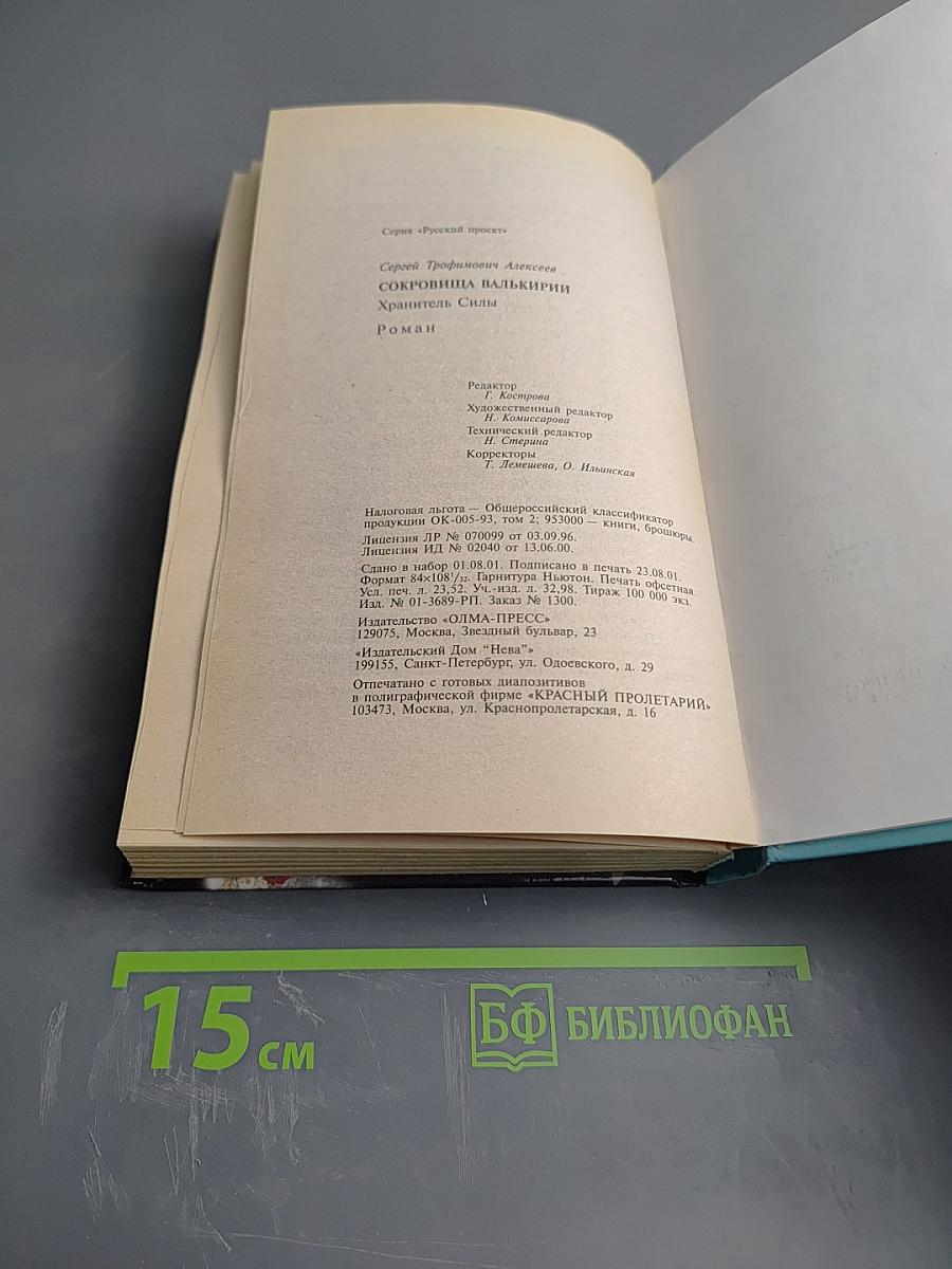 Сокровища Валькирии. Хранитель Силы