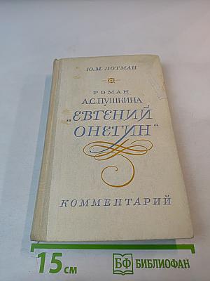 Роман А.С. Пушкина "Евгений Онегин" Комментарий