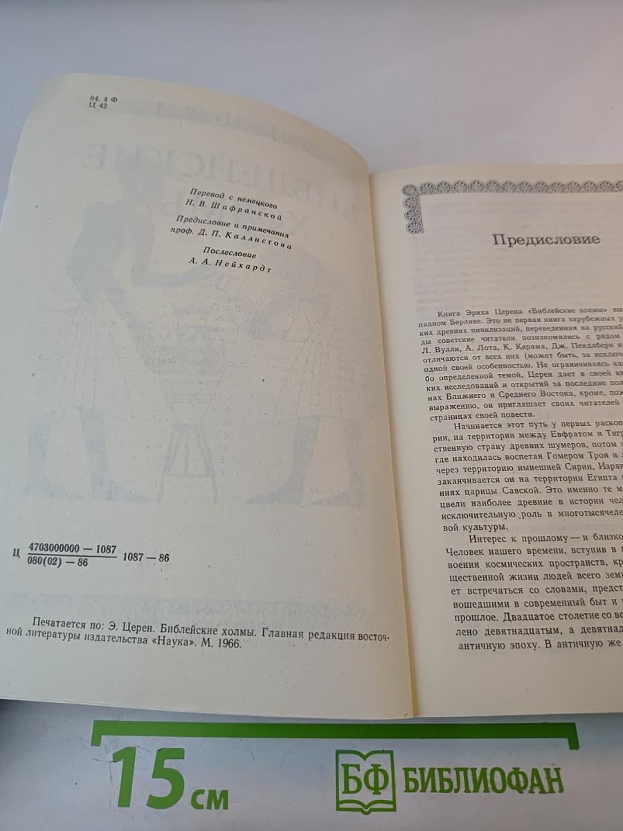 Библейские холмы