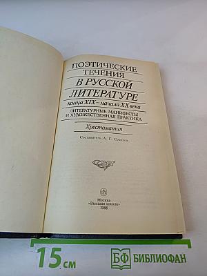 Поэтические течения в русской литературе конца XIX – начала XX века. Хрестоматия