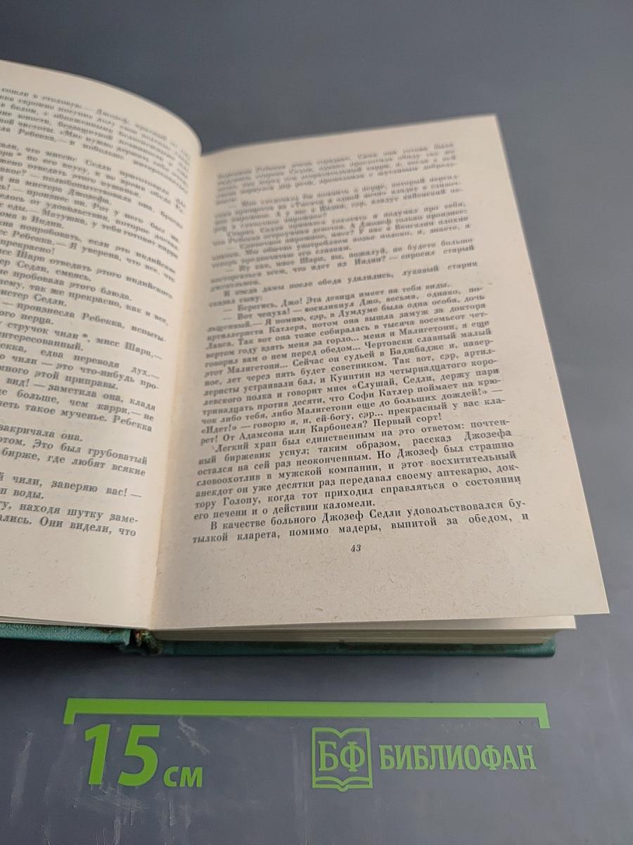 Ярмарка тщеславия. Том I