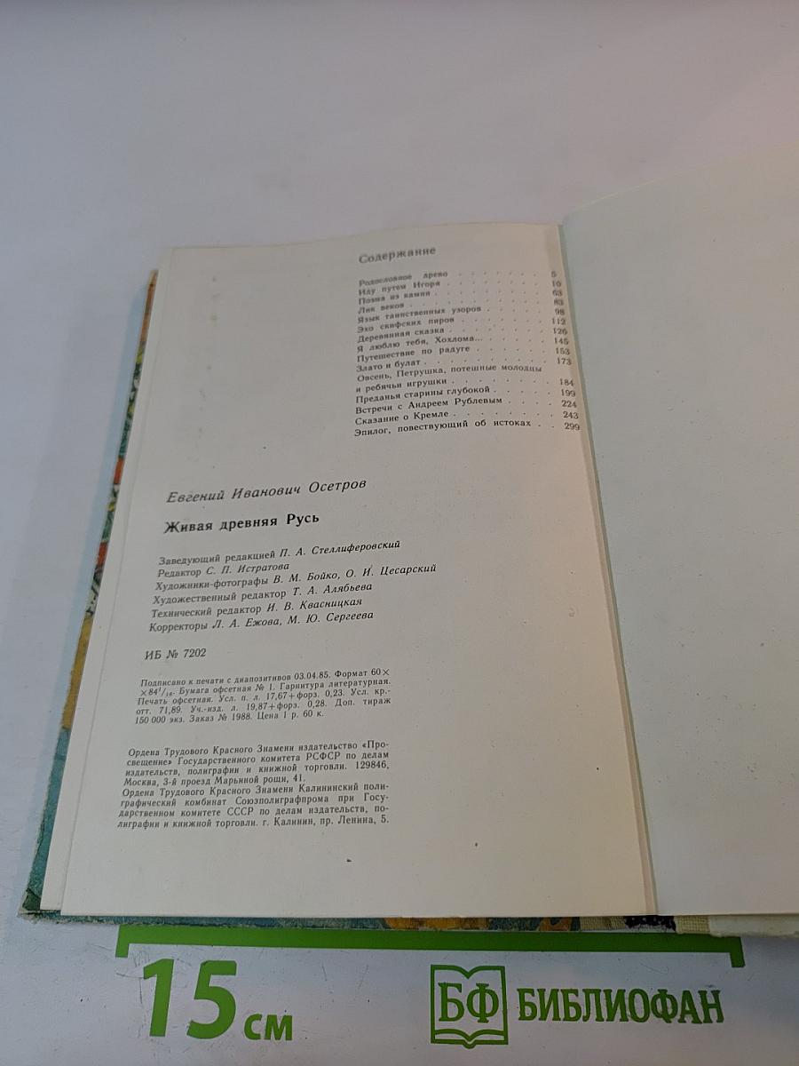 Живая древняя Русь