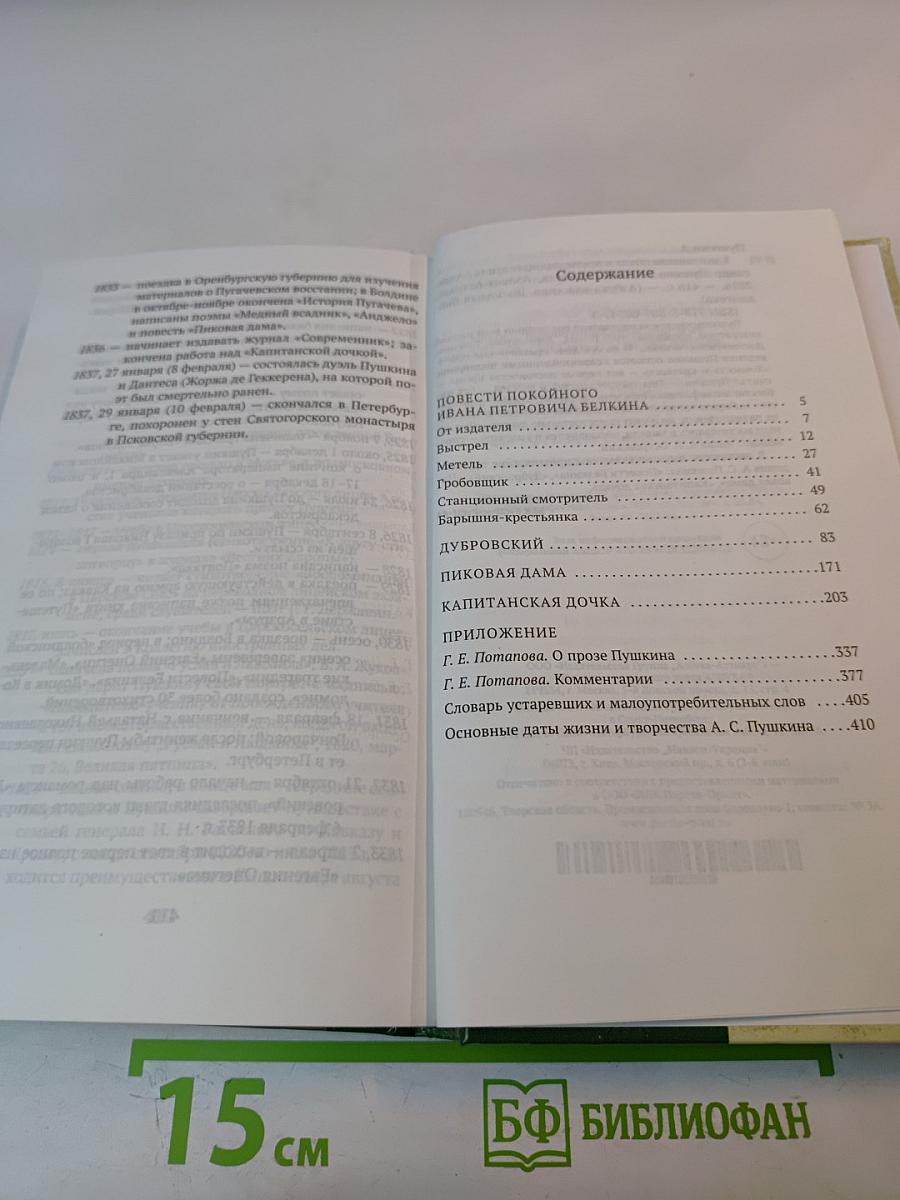 Капитанская дочка и другие произведения