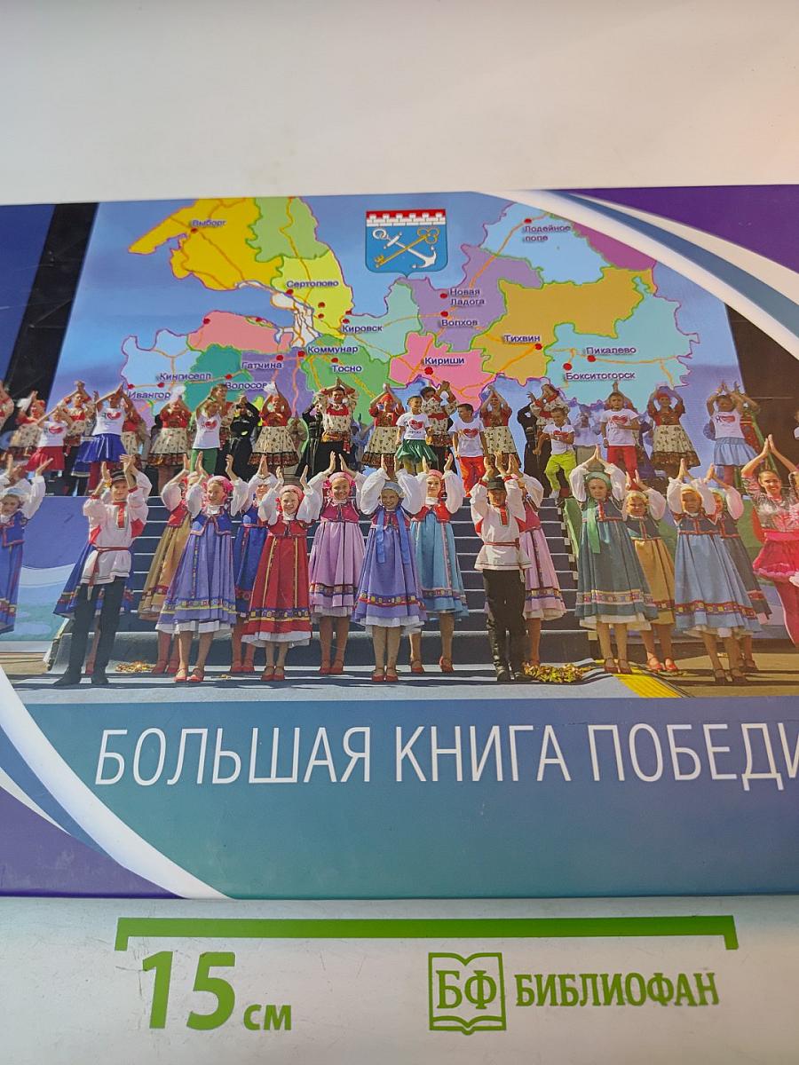 Большая книга победителей: Творческие достижения детей Ленинградской области