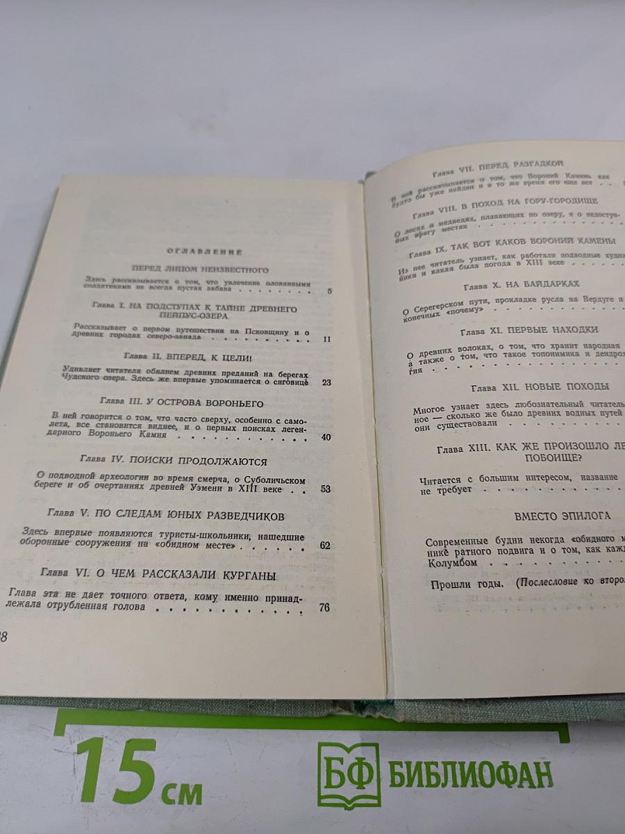 Загадка Чудского озера