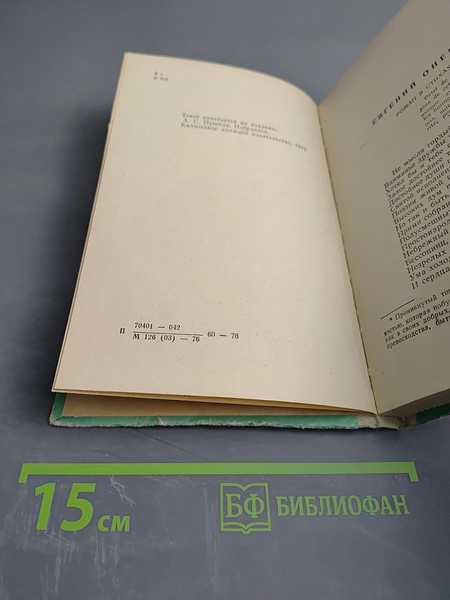 Евгений Онегин. Кавказский пленник