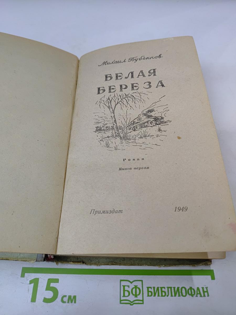 Белая береза. Роман. Книга первая