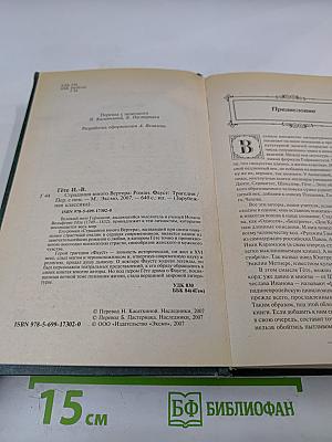 Страдания юного Вертера. Фауст