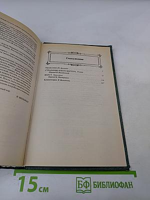 Страдания юного Вертера. Фауст