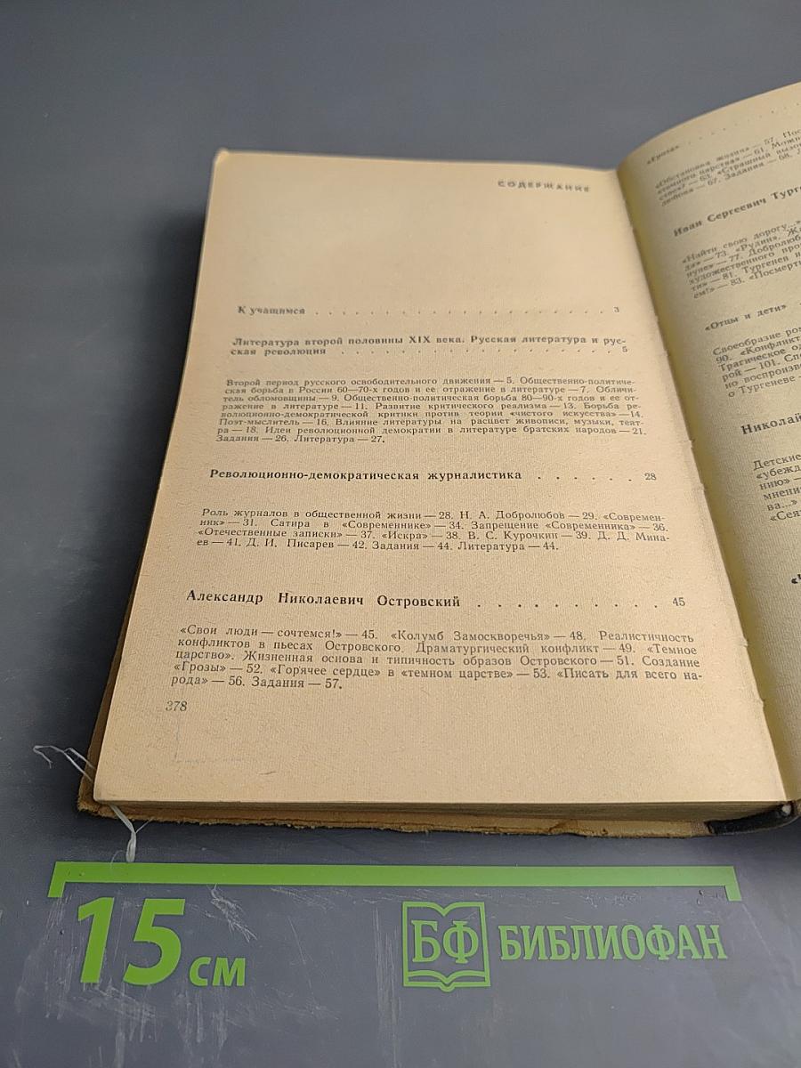 Русская литература. Учебник для 9 класса средней школы