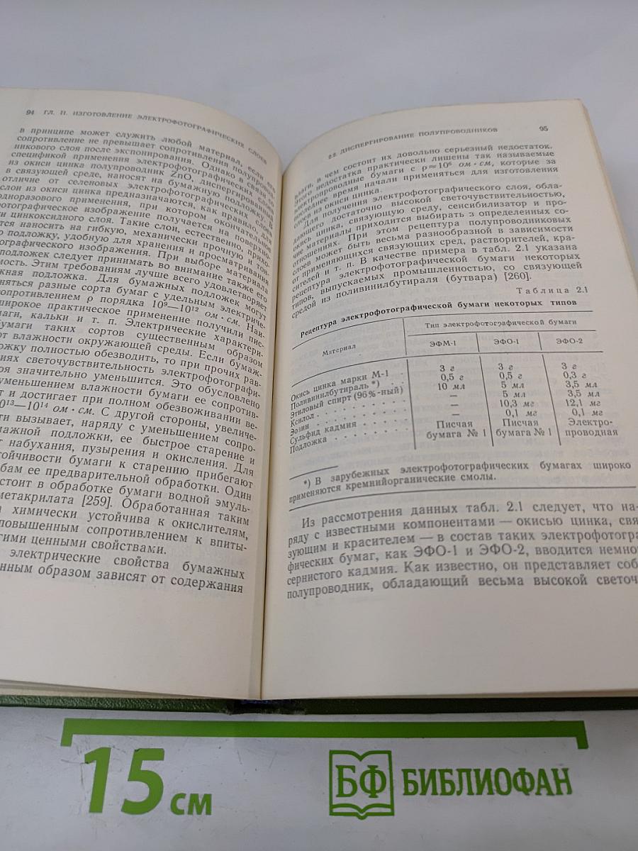 Электрофотографический процесс