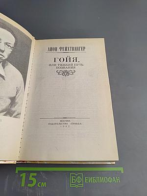 Гойя, или Тяжкий путь познания