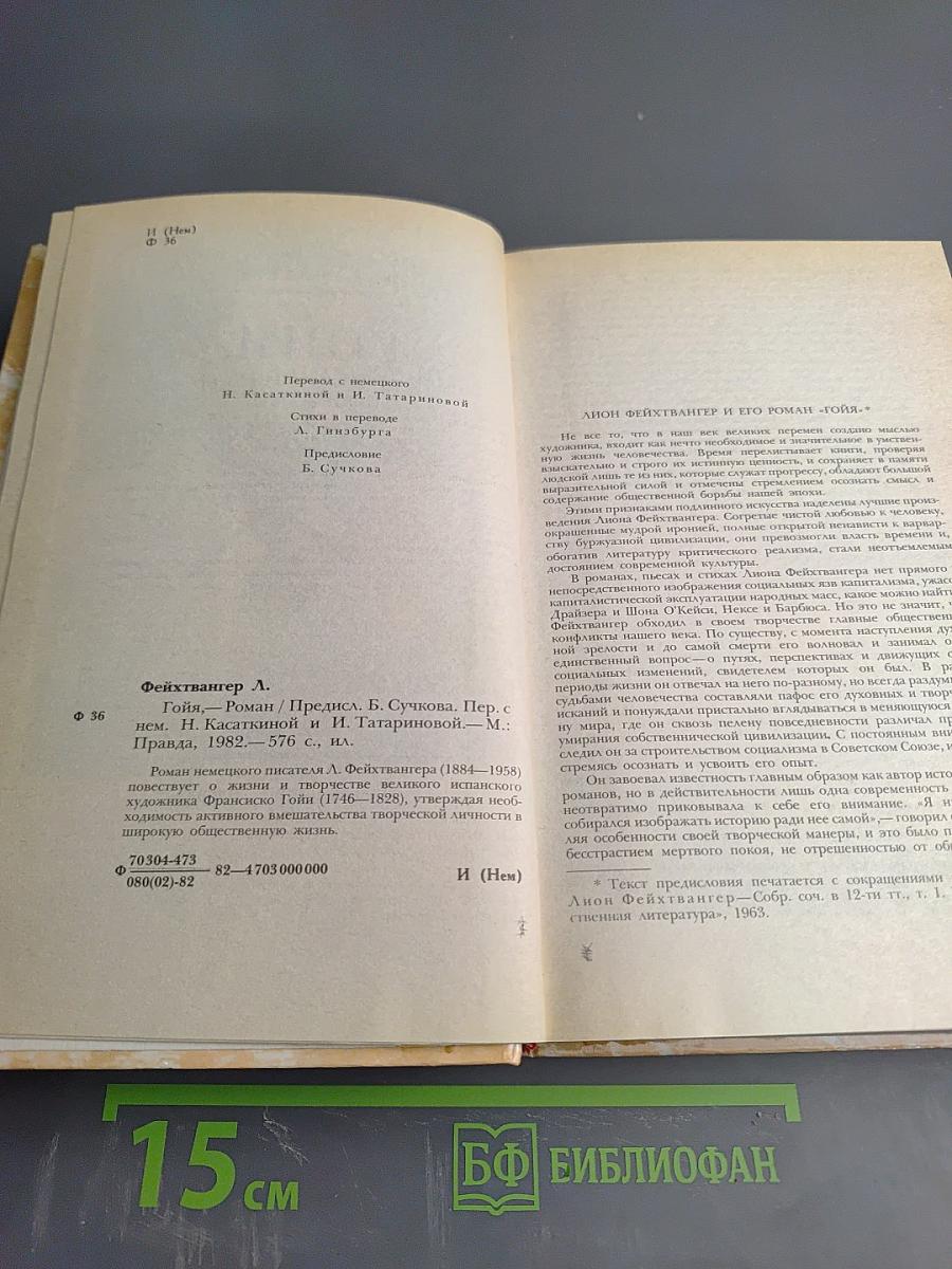 Гойя, или Тяжкий путь познания