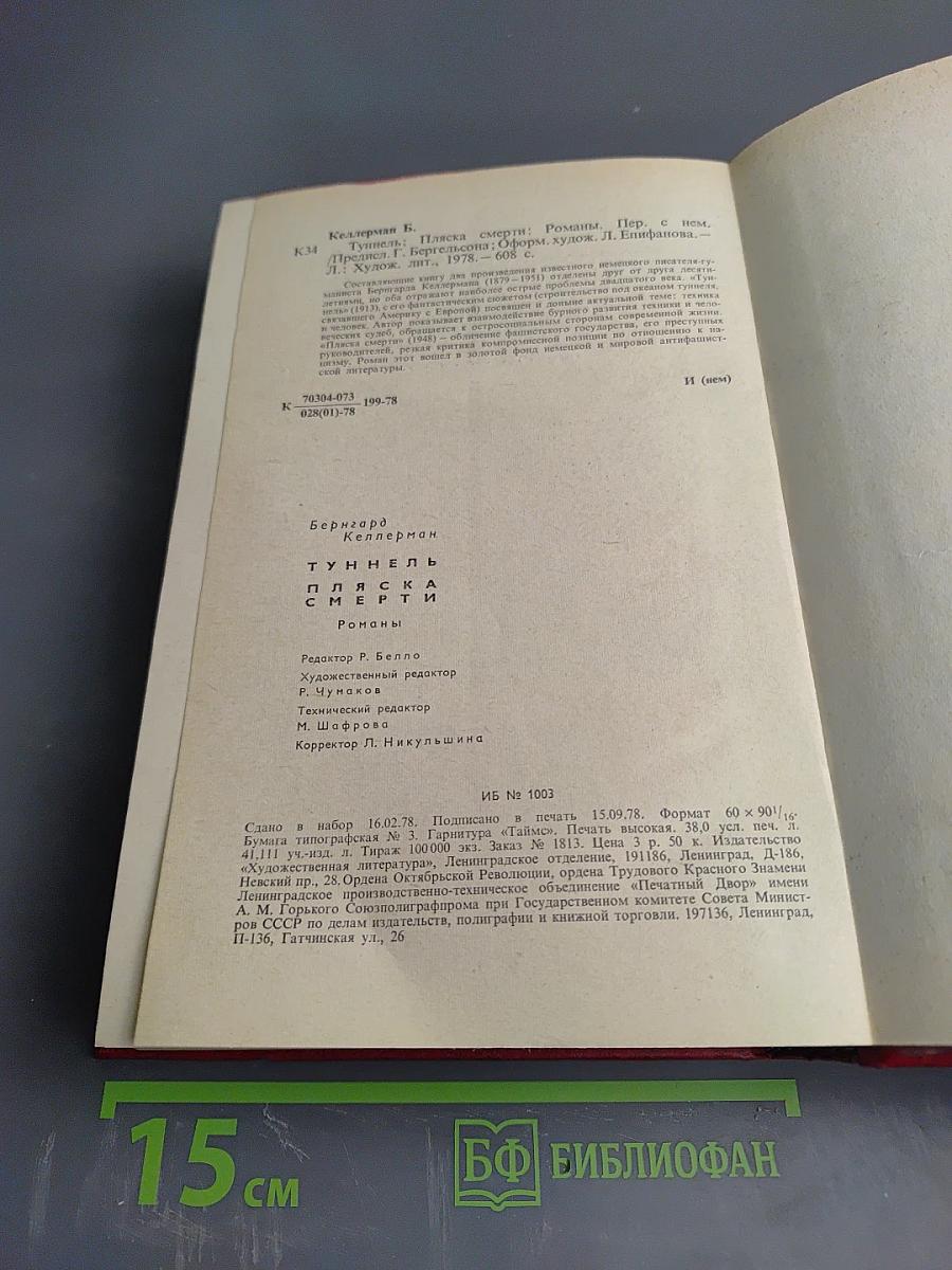 Туннель. Пляска смерти