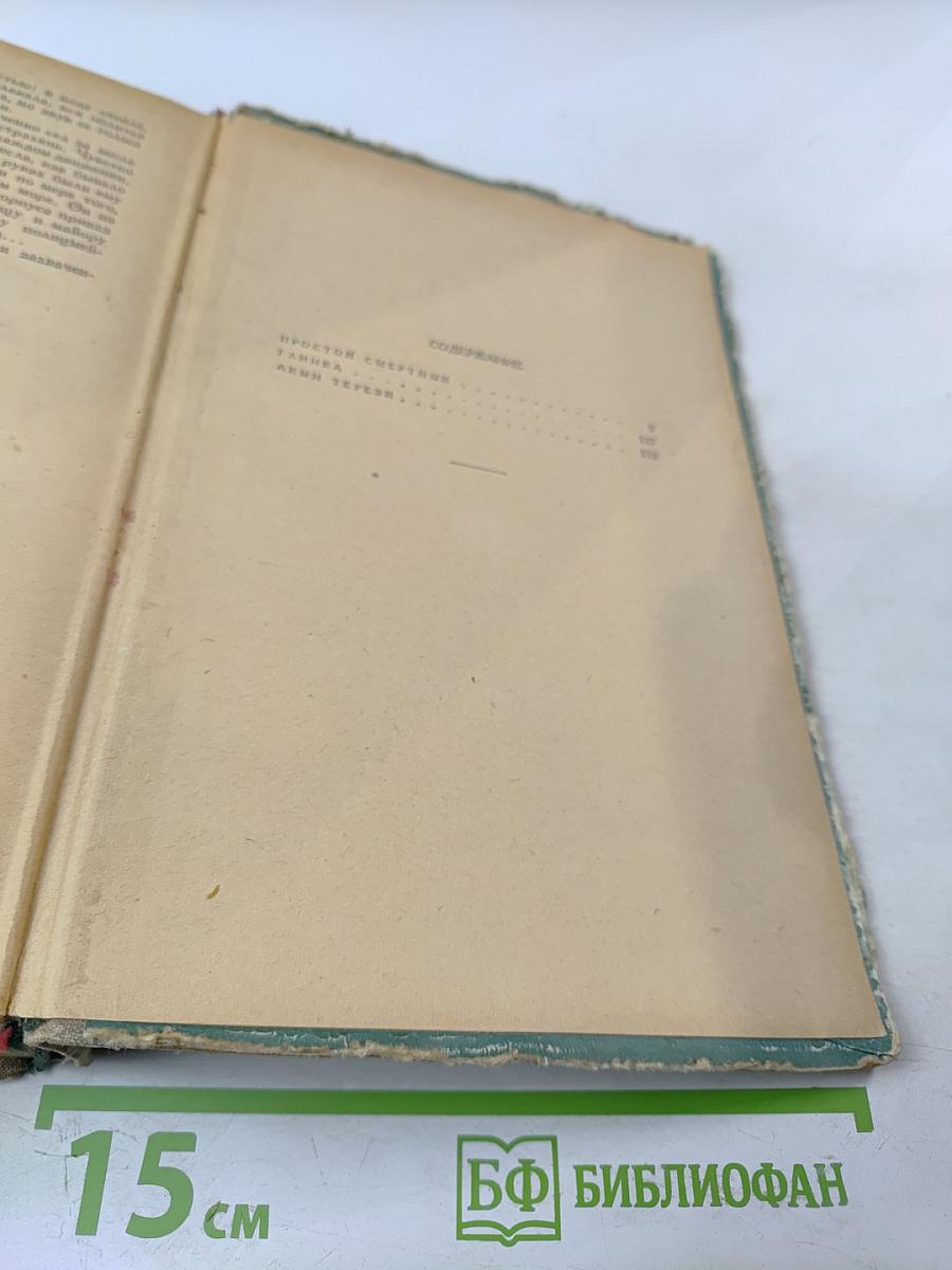 Простой смертный. Глинка. Акын Терези