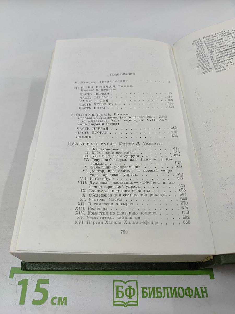 Избранные произведения. Птичка певчая. Зеленая ночь. Мельница. Романы