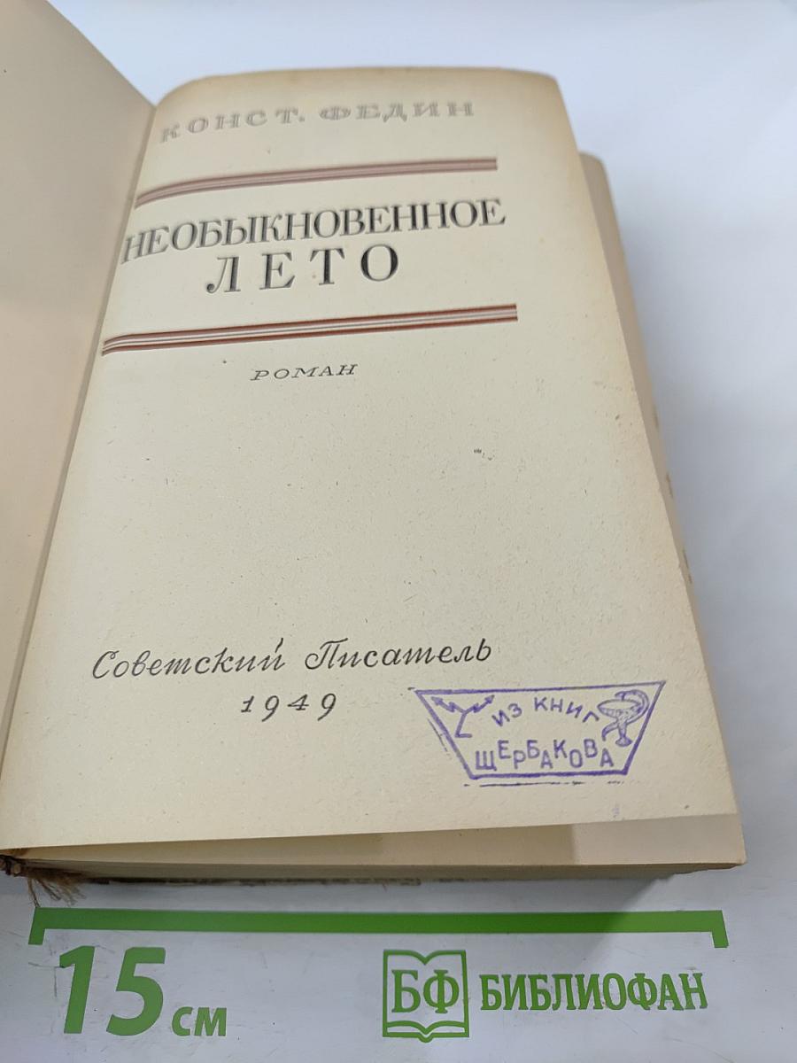 Необыкновенное лето