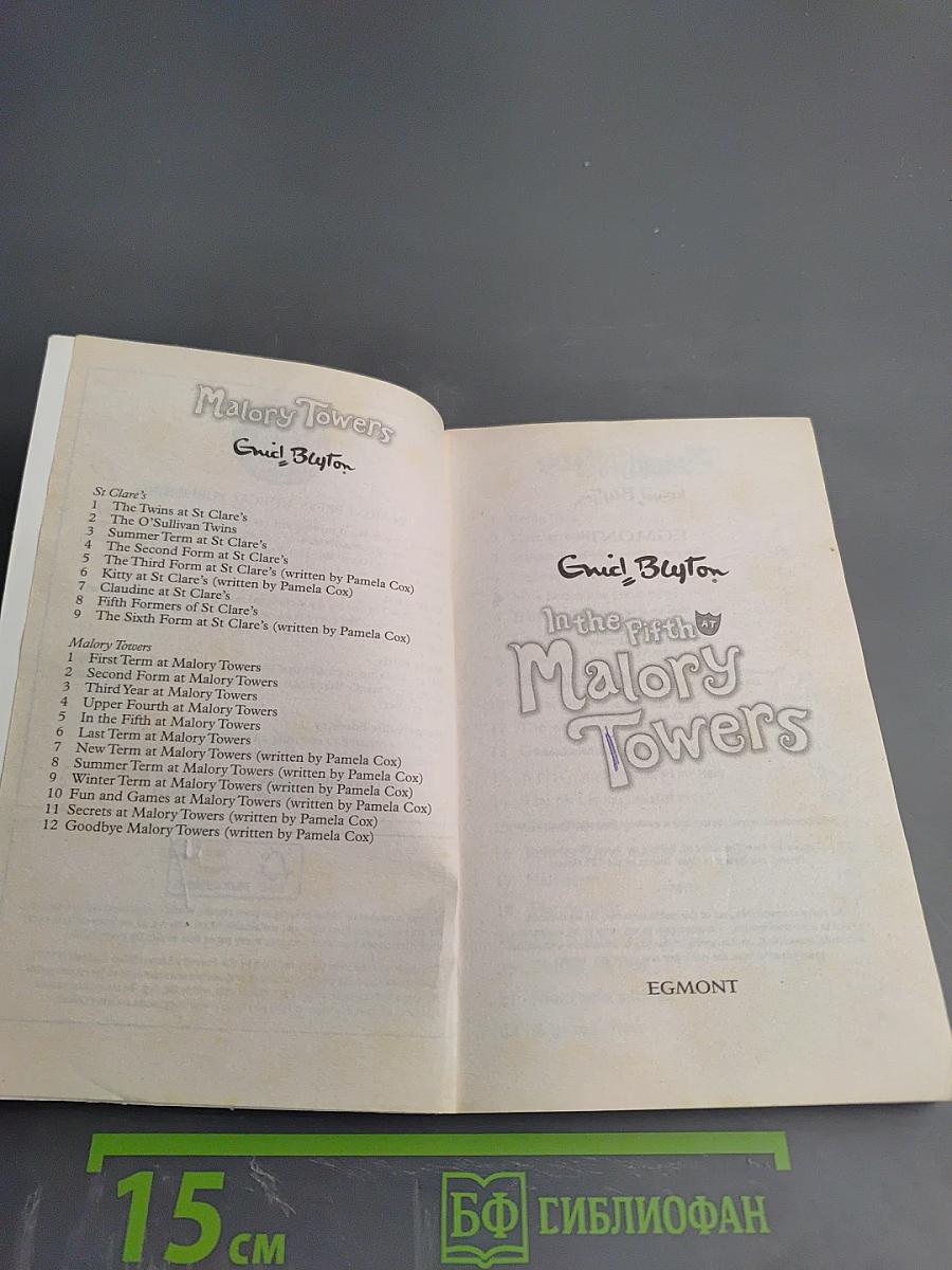 In the Fifth Malory Towers