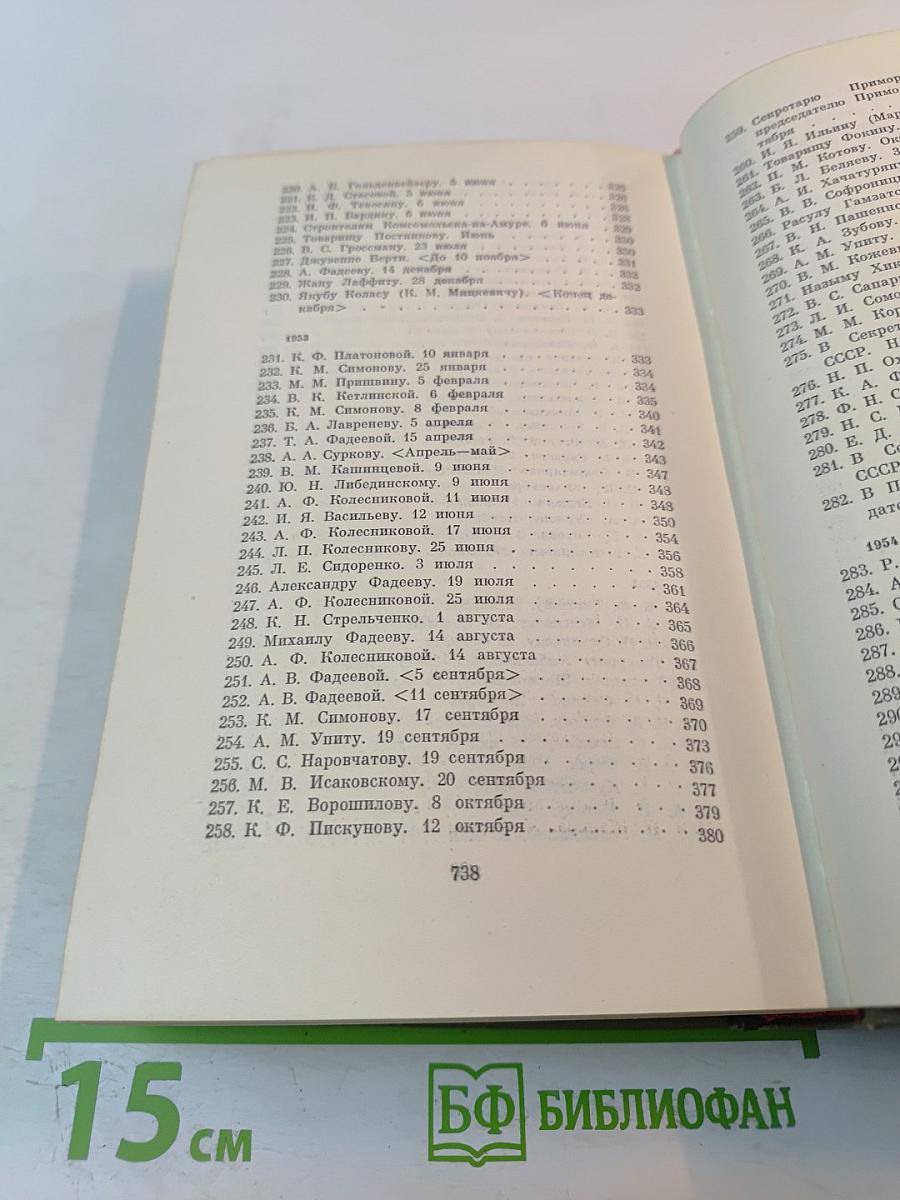 Собрание сочинений. Том седьмой. Избранные письма