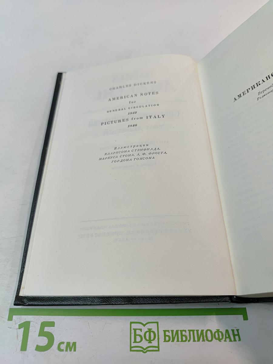 Собрание сочинений. Том девятый: Американские заметки. Картины Италии