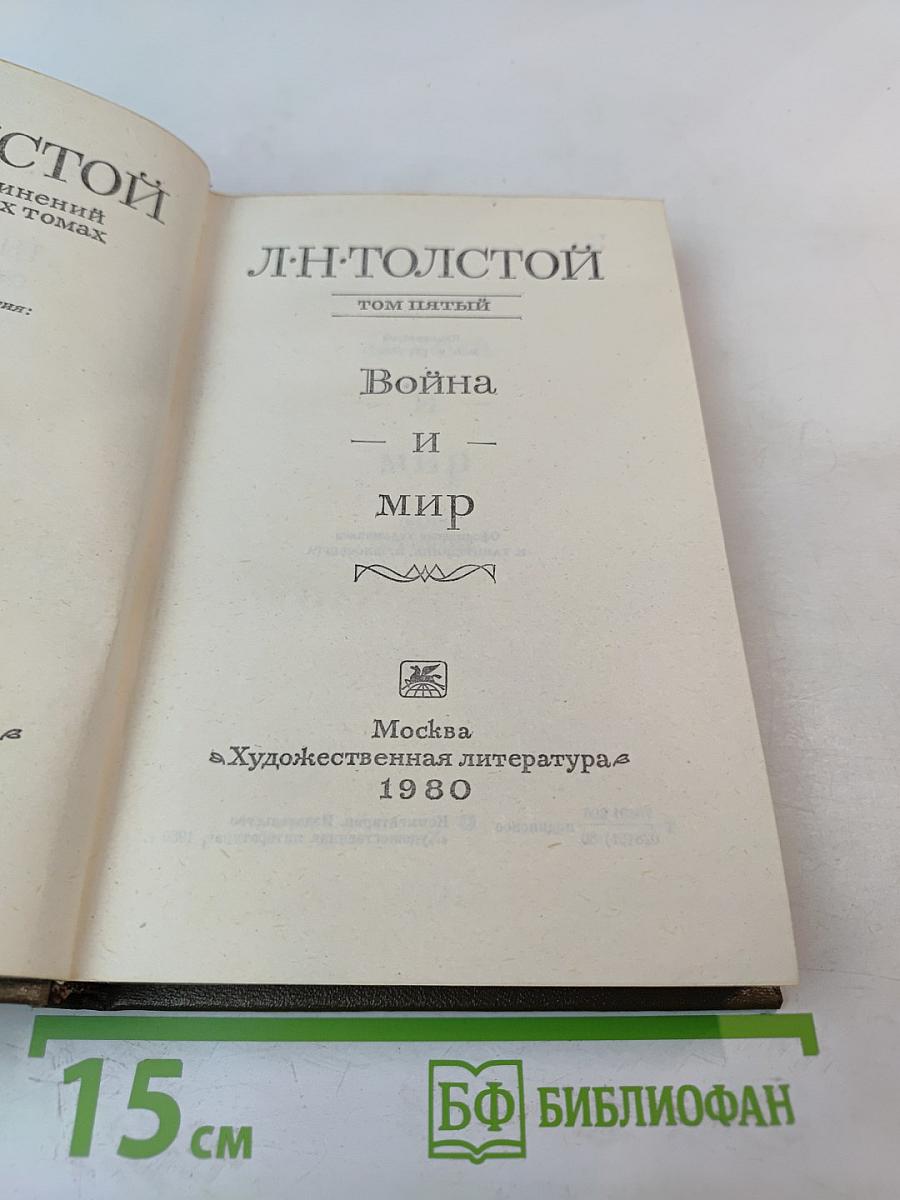 Война и мир. Том пятый