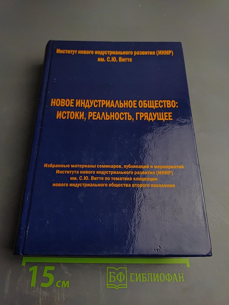 Новое индустриальное общество: истоки, реальность, грядущее