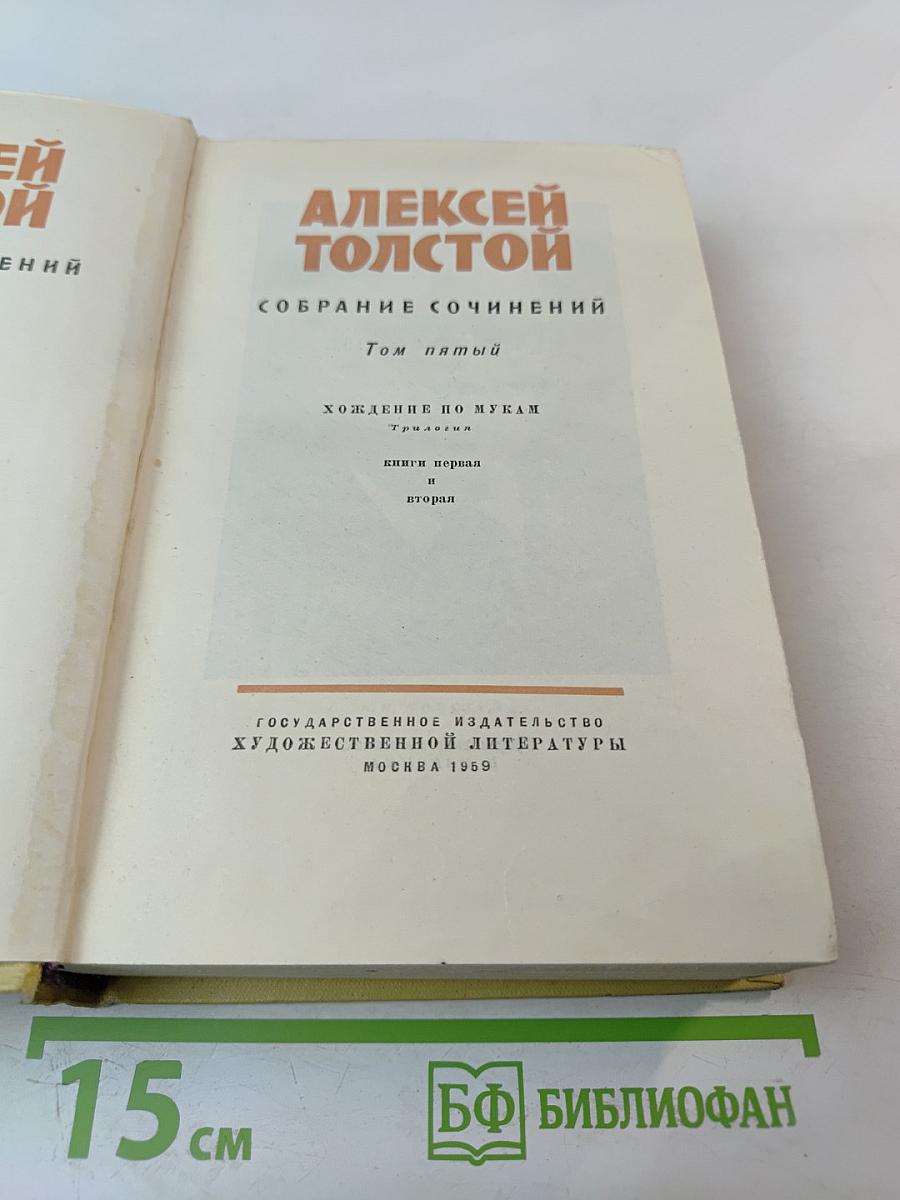 Хождение по мукам. Книги первая и вторая. Том 5