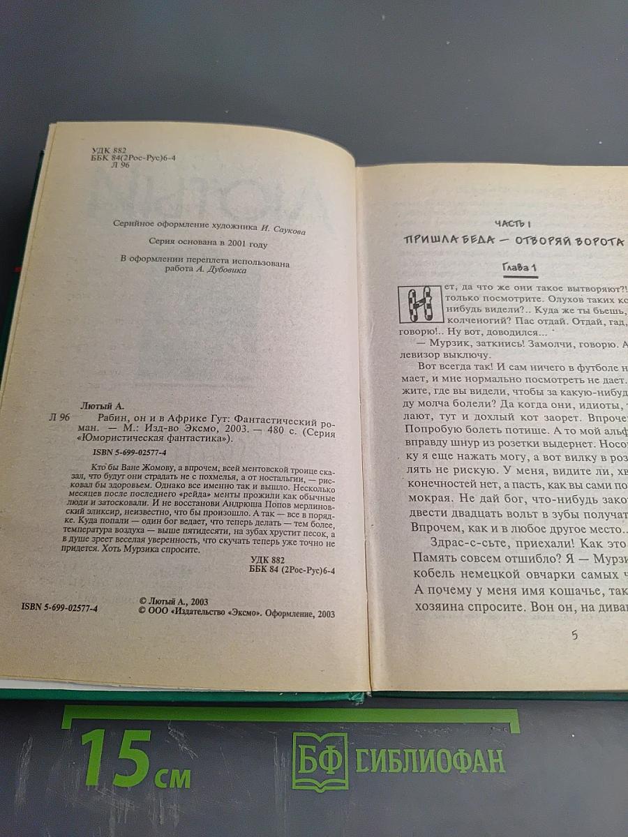 Рабин, он и в Африке Гут