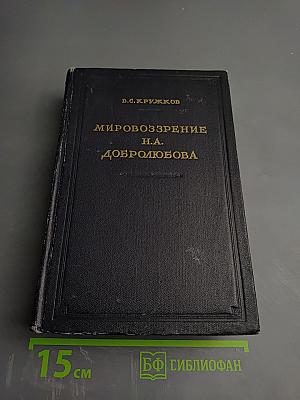 Мировоззрение Н.А. Добролюбова