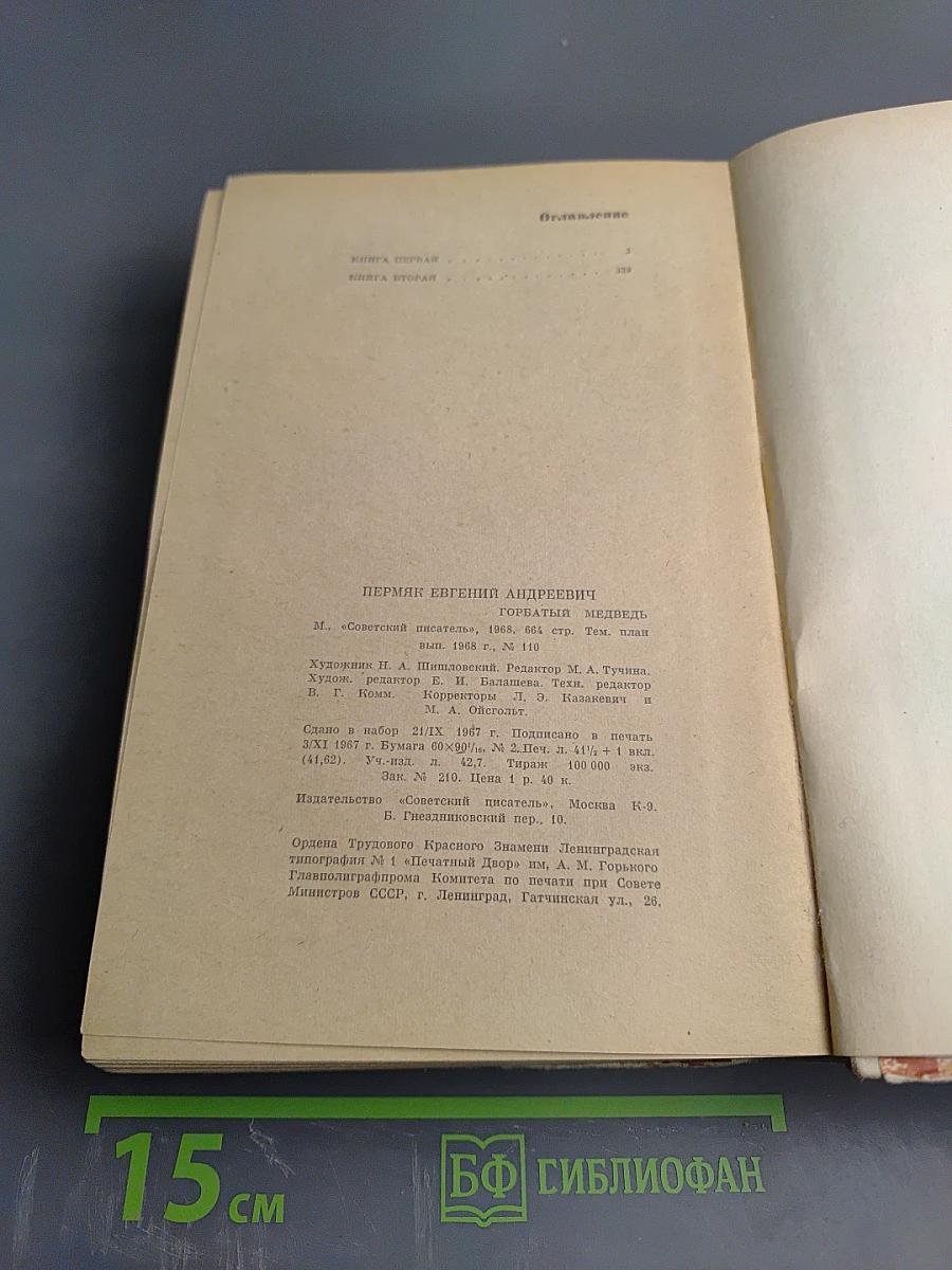 Горбатый медведь