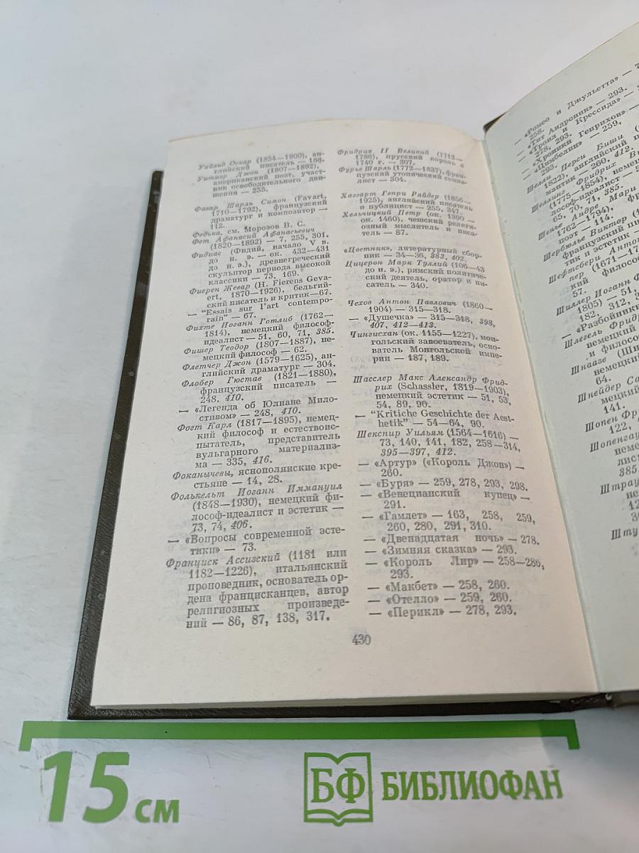 Статьи об искусстве и литературе. Том пятнадцатый