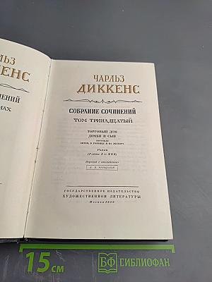 Собрание сочинений. Том тринадцатый. Торговый дом Домби и сын