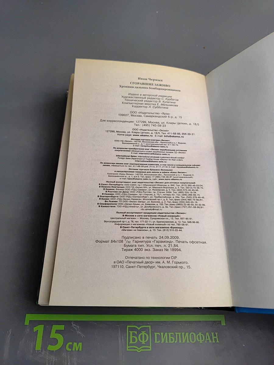 Сгоравшие заживо. Хроники дальних бомбардировщиков