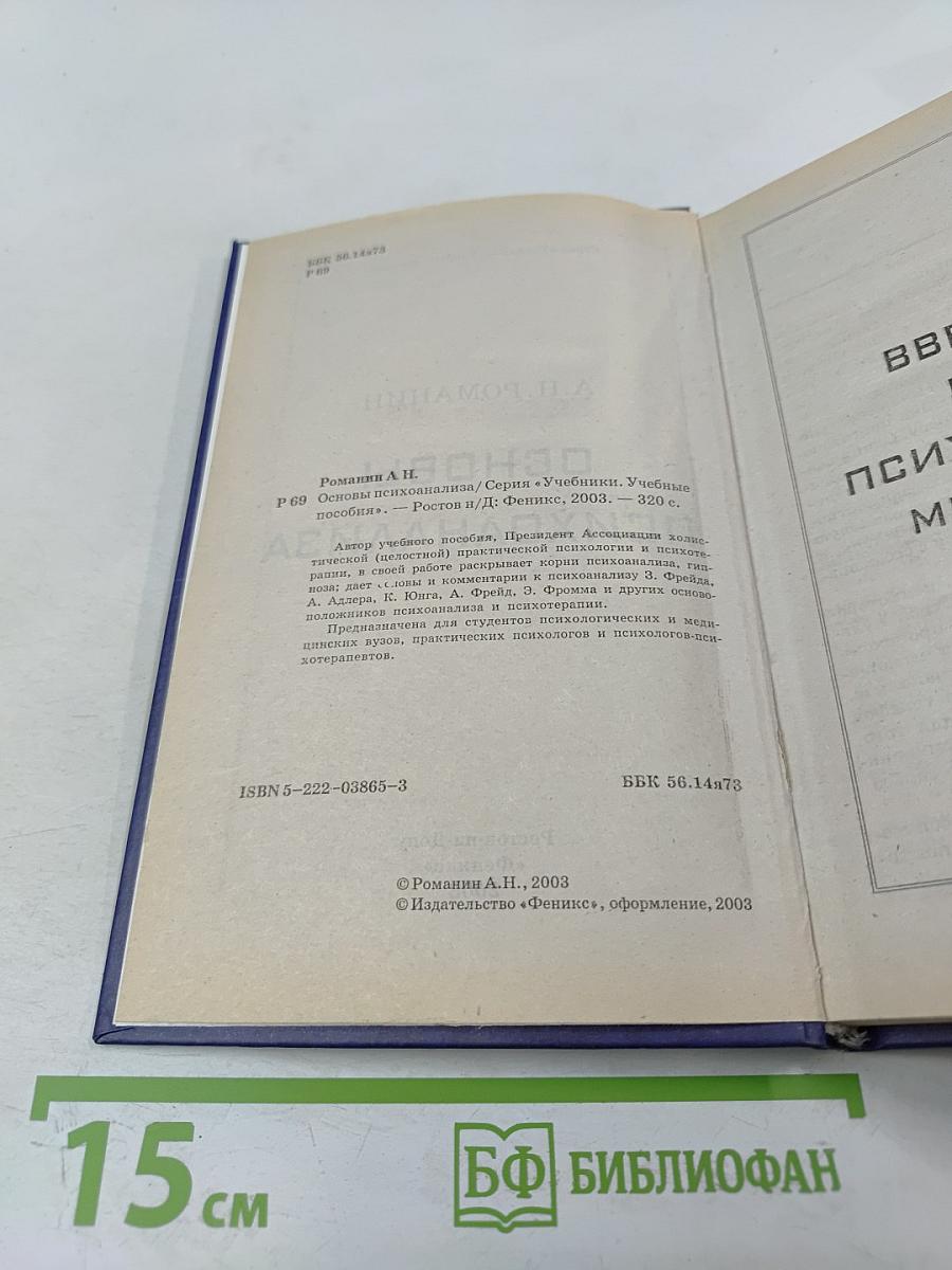 Основы психоанализа