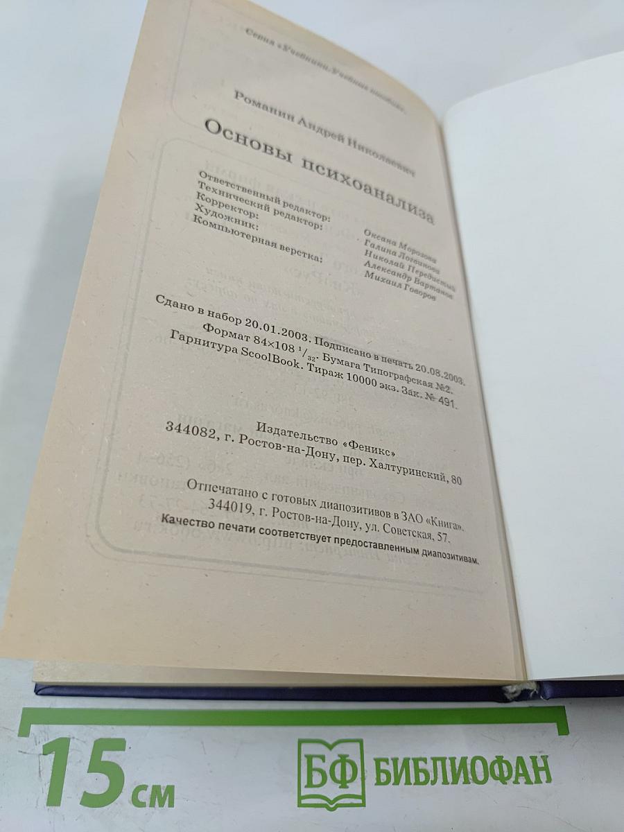 Основы психоанализа