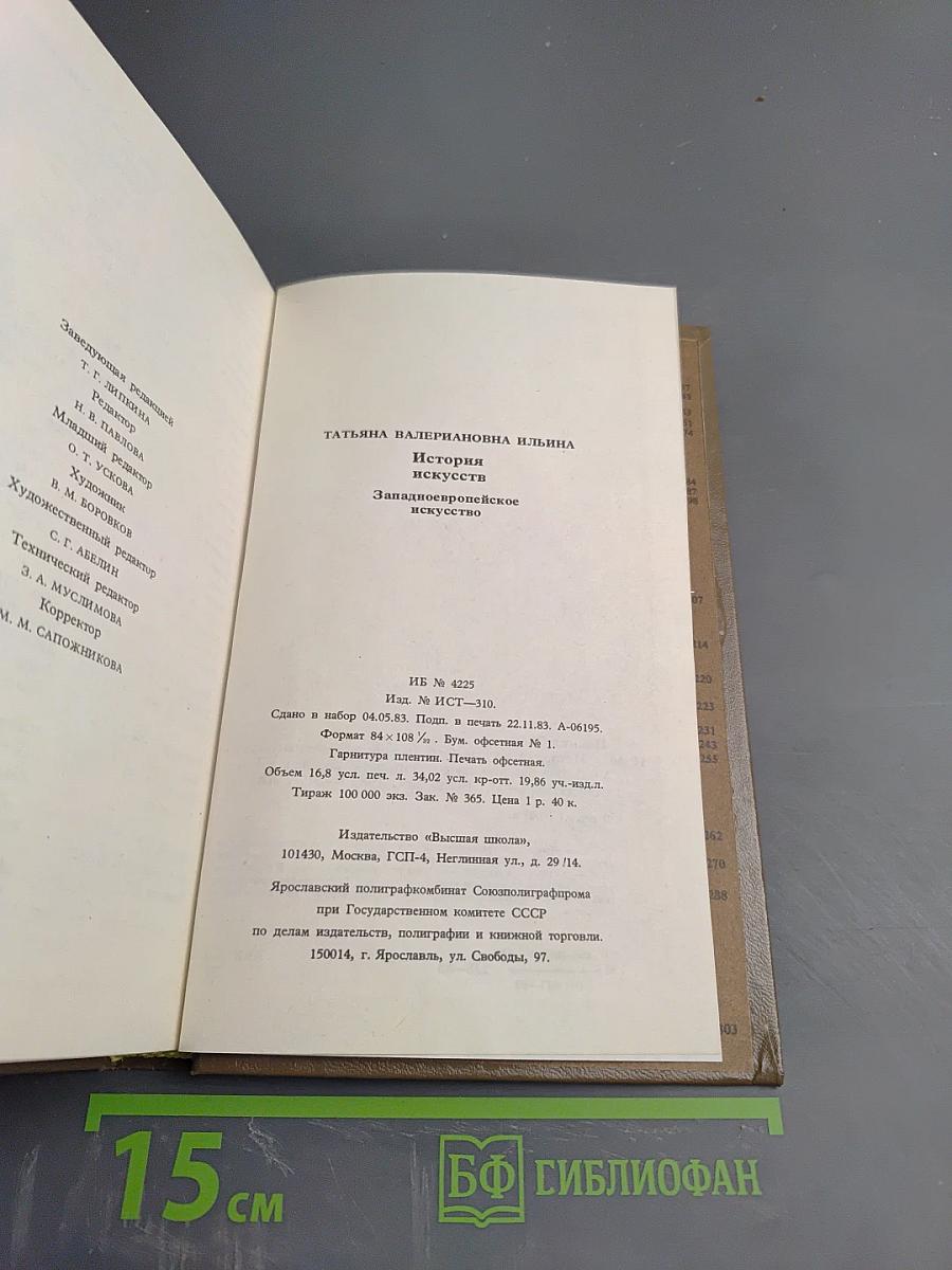 История искусств. Западно-европейское искусство