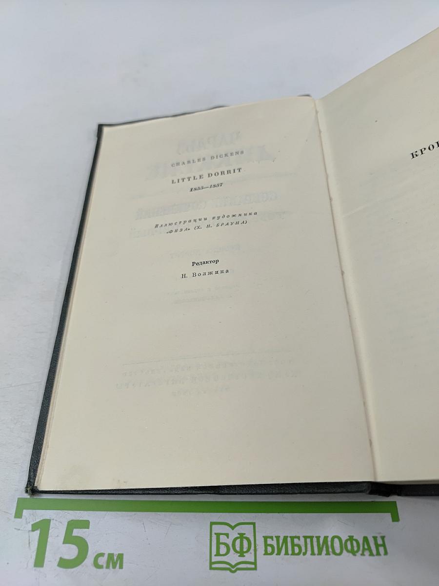 Крошка Доррит. Книга вторая (Собрание сочинений. Том двадцать первый)