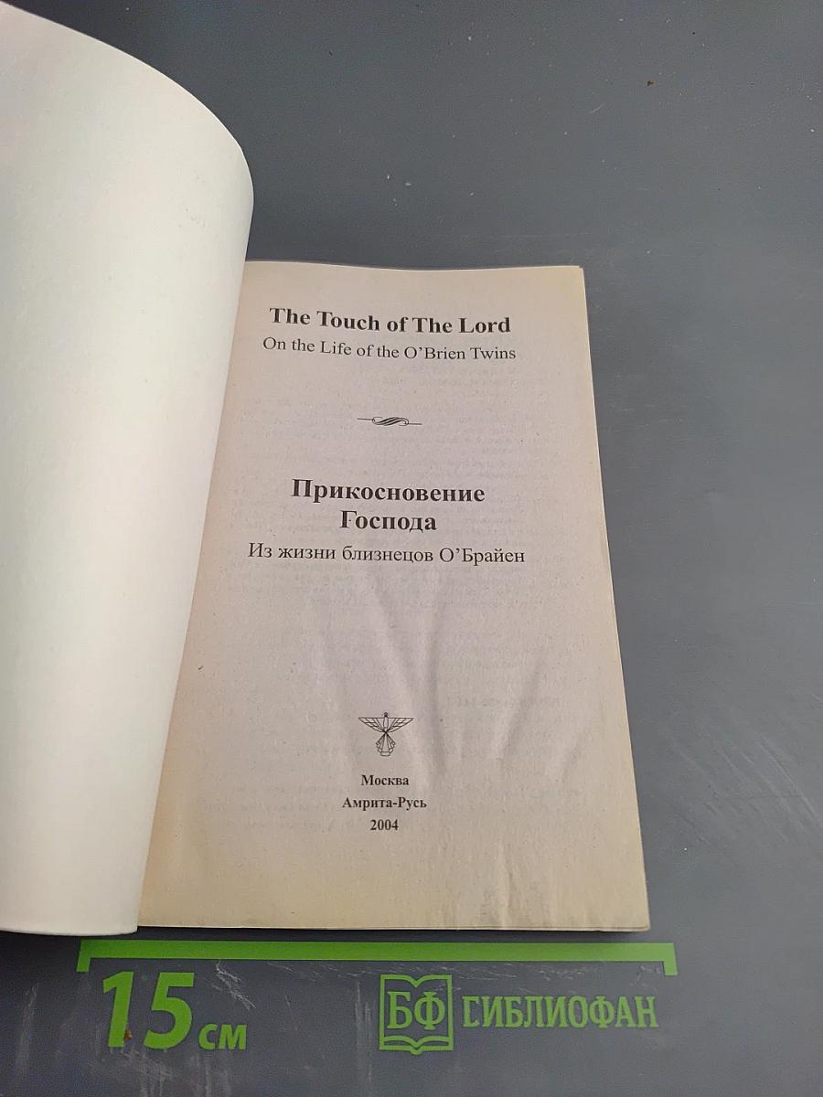 Прикосновение Господа