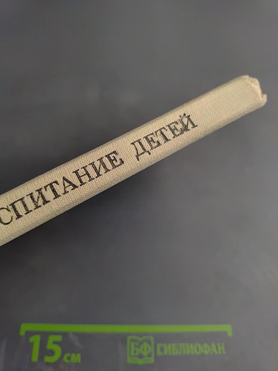 Умственное воспитание детей дошкольного возраста