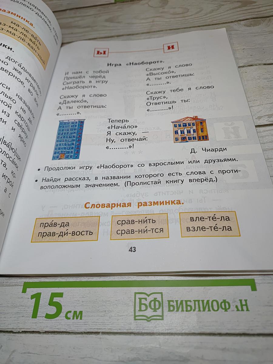 Спутник букваря. Учебное пособие для читающих детей. 1 класс